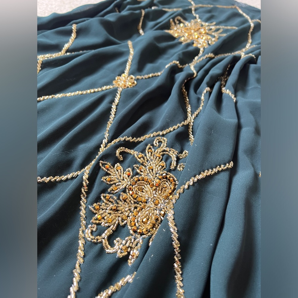 Arabian Dirac Long Sheer Dress - Picture 3 of 5